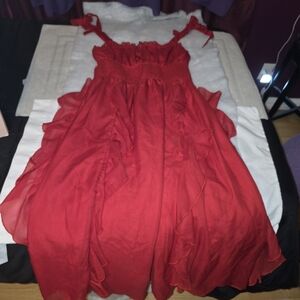 SHEIN Deep Red Garment